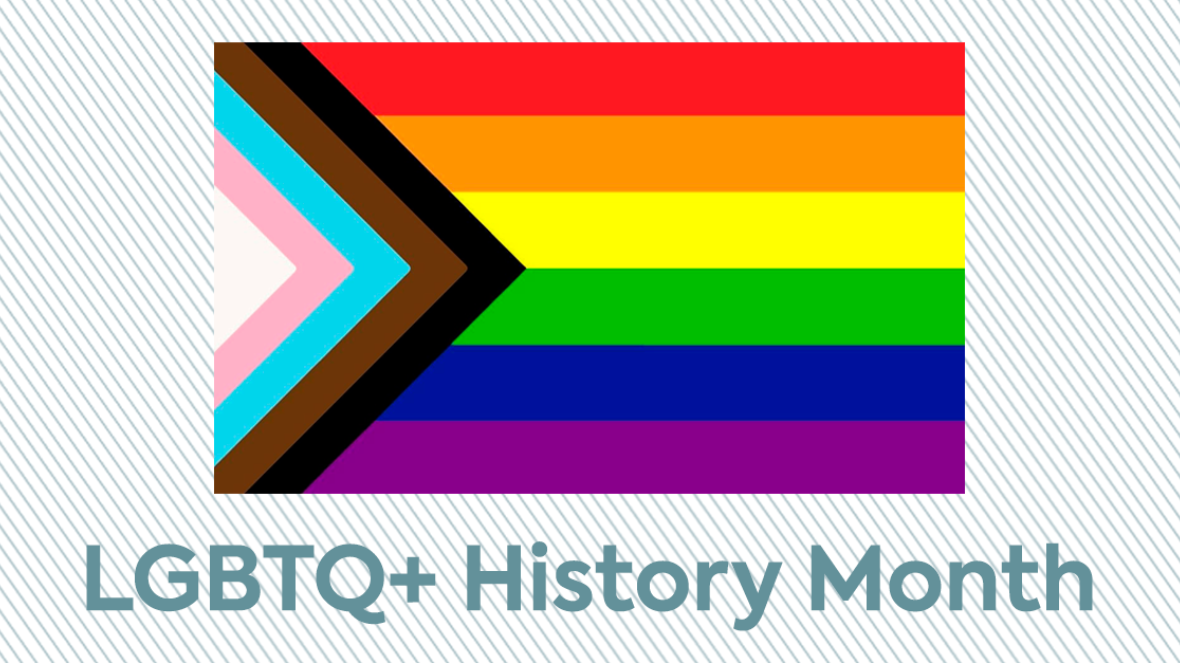 celebrating LGBTQ+ history month.